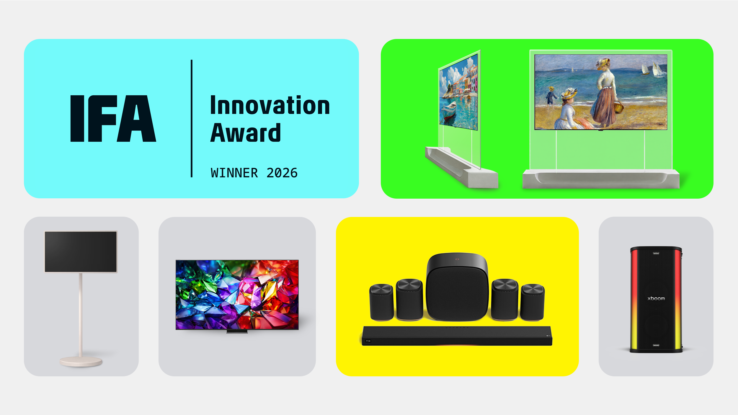 LG ELECTRONICS GANA EL PREMIO “BEST BRAND OF IFA 2026” Y MÚLTIPLES RECONOCIMIENTOS EN LOS IFA INNOVATION AWARDS